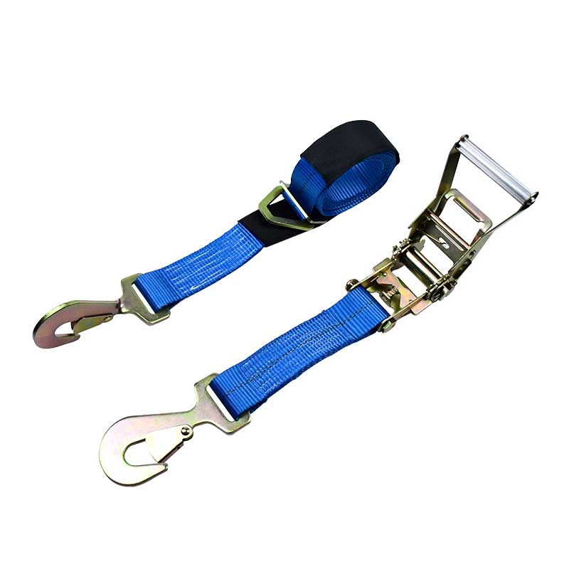 2 X 8' Biru Auto Tie Down Tali Ratchet 10,000 Lbs Axle Strap