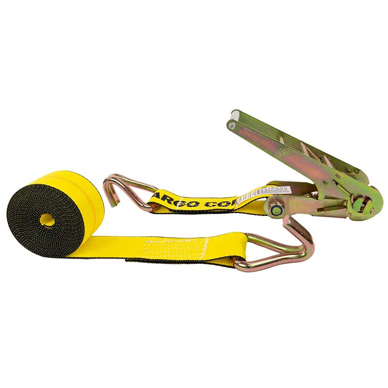 Tali Ratchet Kuning 3 X 30' Dengan Cangkuk Wayar