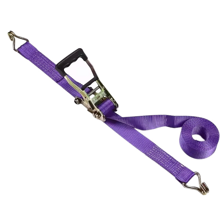 38mm 3T Pemegang Getah Jari Ungu Tali Ratchet